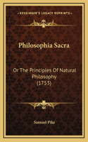 Philosophia Sacra
