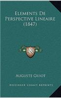 Elements De Perspective Lineaire (1847)