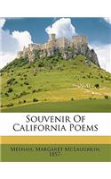 Souvenir of California Poems