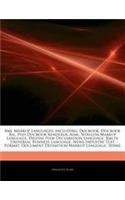 Articles on XML Markup Languages, Including