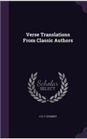 Verse Translations From Classic Authors
