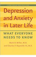Depression and Anxiety in Later Life