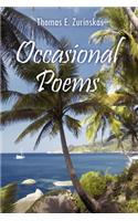 Occasional Poems: (English)