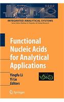 Functional Nucleic Acids for Analytical Applications