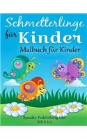 Schmetterlinge für Kinder: Malbuch für Kinder