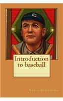 Introduction to Baseball
