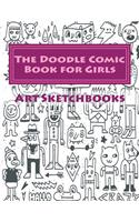 Doodle Comic Book for Girls