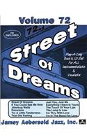 Jamey Aebersold Jazz -- Street of Dreams, Vol 72