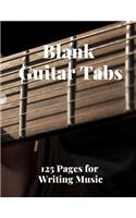 Blank Guitar Tabs