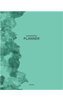 Undated Aquamarine Planner