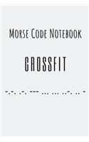 Morse code notebook - crossfit