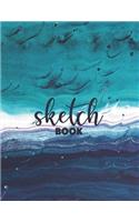 Sketchbook for Drawing: 120 Pages of 8.5"x11" Blank Paper for Drawing, Sketching and Creative Doodling. Personalized Artist Notebook and Sketchbook Journal