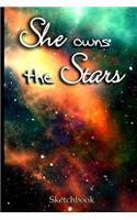 She Owns the Stars Sketchbook