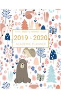 2019-2020 Academic Planner Weekly And Monthly