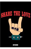 Share The Love Notebook