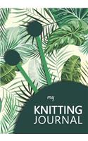 My knitting journal