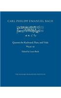 Quartets for Keyboard, Flute, and Viola, Wq 93-95: (28 Cpeb: Cw Offprints)