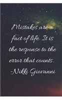 Mistakes Are A Fact Of Life