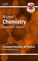 A-Level Chemistry: Edexcel Year 1 & 2 Complete Revision & Practice with Online Edition