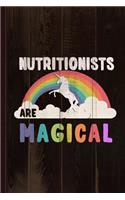 Nutritionists Are Magical Journal Notebook: Blank Lined Ruled for Writing 6x9 110 Pages