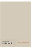Simple Notebook
