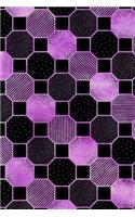 Bullet Journal Notebook Dotty Hexagon Pattern 8
