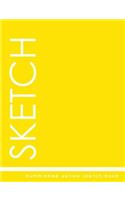 Bumblebee Yellow Sketch Book