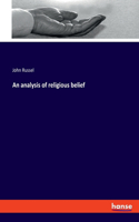 analysis of religious belief