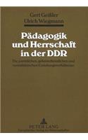 Paedagogik und Herrschaft in der DDR