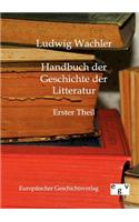 Handbuch der Geschichte der Litteratur