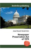 Newspaper Preservation Act of 1970