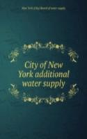 City of New York additional water supply