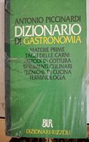 Dizionario Di Gastronomia