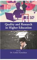Quality And Research In Higher Educaton
