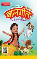 Favourite Baal Geet - Hindi Rhymes Vol. 2 | Rhymes and Baal Geet Learning Book For Kids