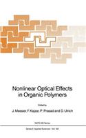 Nonlinear Optical Effects in Organic Polymers