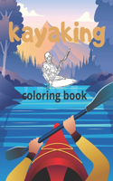 kayaking coloring book