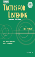 Basic Tactics for Listening