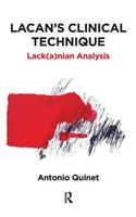 Lacan's Clinical Technique