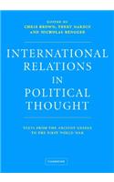 International Relations in Political Thought