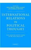 International Relations in Political Thought