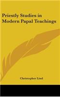 Priestly Studies in Modern Papal Teachings