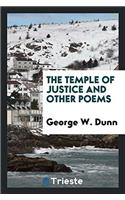The Temple of Justice and Other Poems
