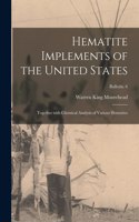 Hematite Implements of the United States