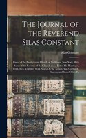 Journal of the Reverend Silas Constant