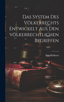 Das System des Völkerrechts entwickelt aus den völkerrechtlichen Begriffen