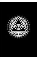 Illuminati Eye Notebook