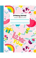 Primary Journal, Grades K-3, Draw and Write