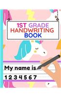 1st Grade Handwriting Book