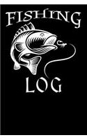 Fishing Log: Record Fish Caught, Where, Type Of Lure, and Weather Conditions. Great Tackle Box Accessory, Allows Angler To Learn From Their Fishing Experience.